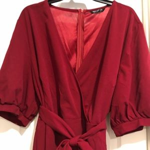 Shein belted dress NWT